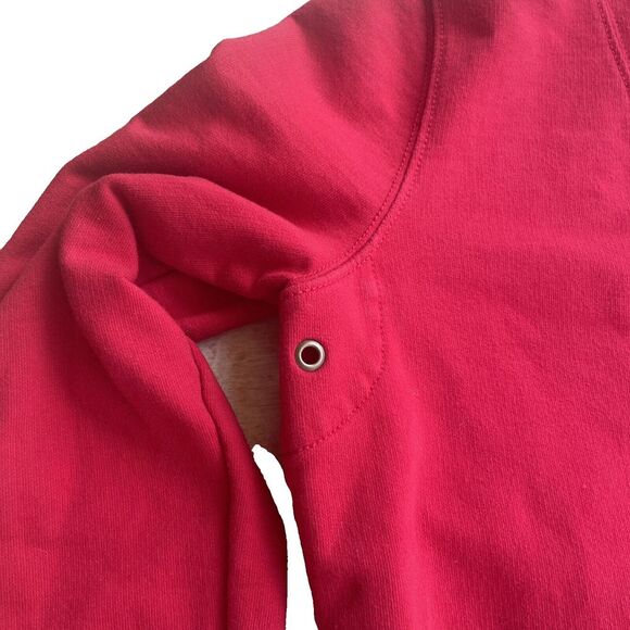 VTG Green Label Lauren Ralph Lauren Regal Style Hoodie Gold Buttons Med USA Rare - Picture 2 of 12